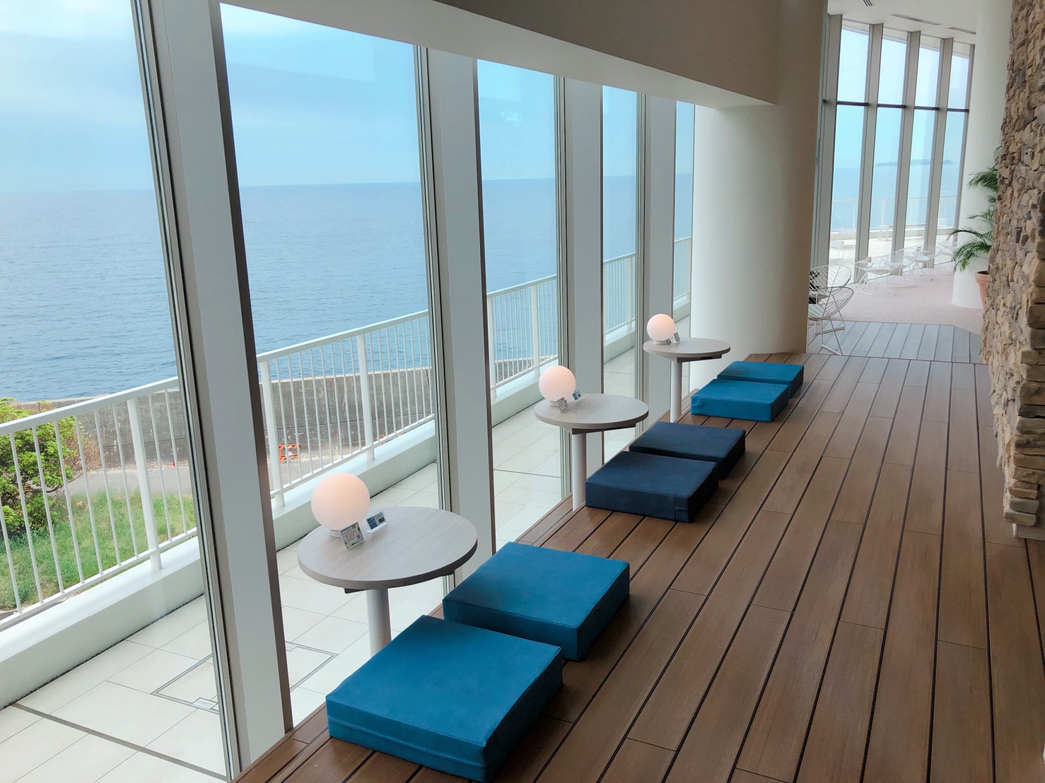 『熱海ベイリゾート後楽園スパFuua』で海が見えるペアシート